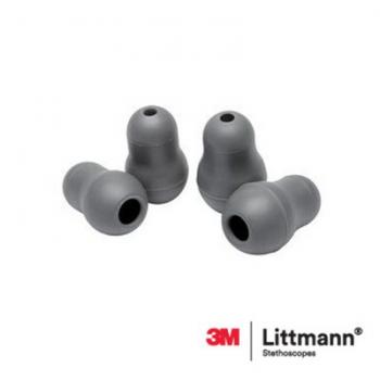 Littmann Classic III Stethoskop - Ohroliven, grau, 2 Paar